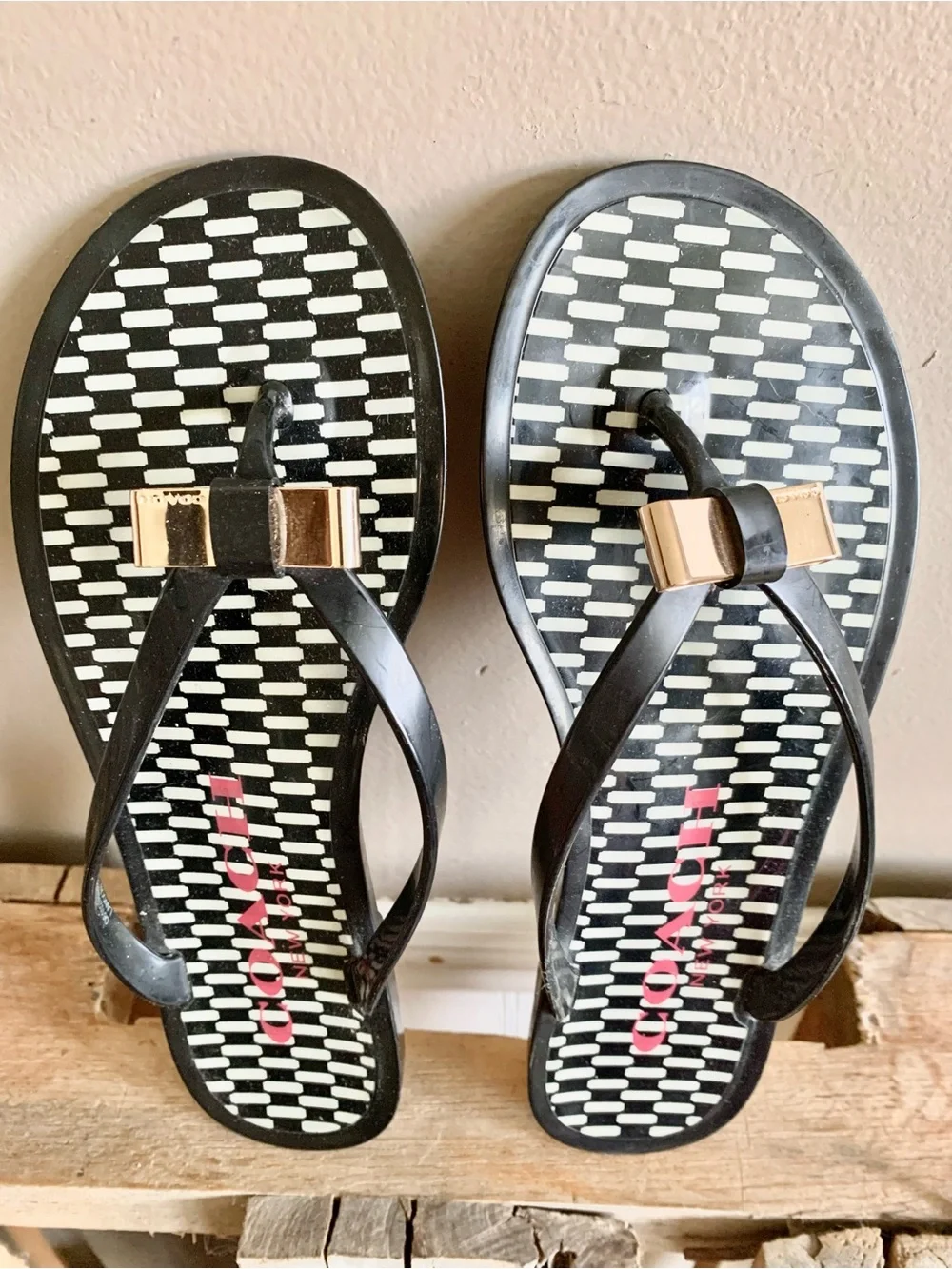 Coach Landon Summer Sandals Jelly Flip-flops